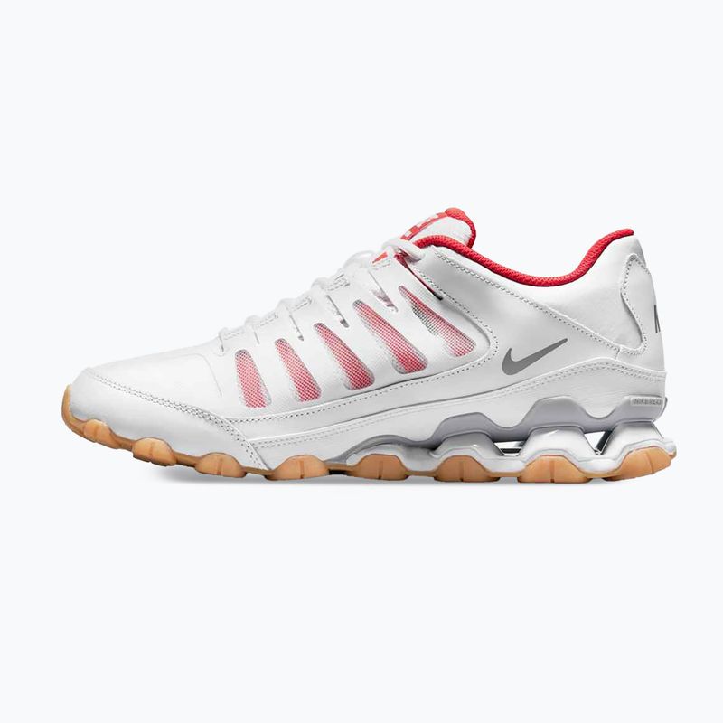 Buty treningowe męskie Nike Reax 8 Tr Mesh white/white/wolf grey/chile red 9