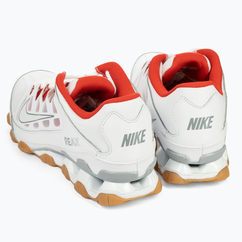 Buty treningowe męskie Nike Reax 8 Tr Mesh white/wolf grey/chile red 3