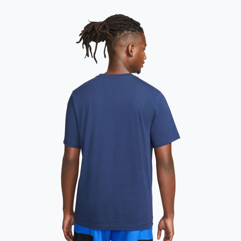 Koszulka męska Jordan Jumpman Box midnight navy/white 3