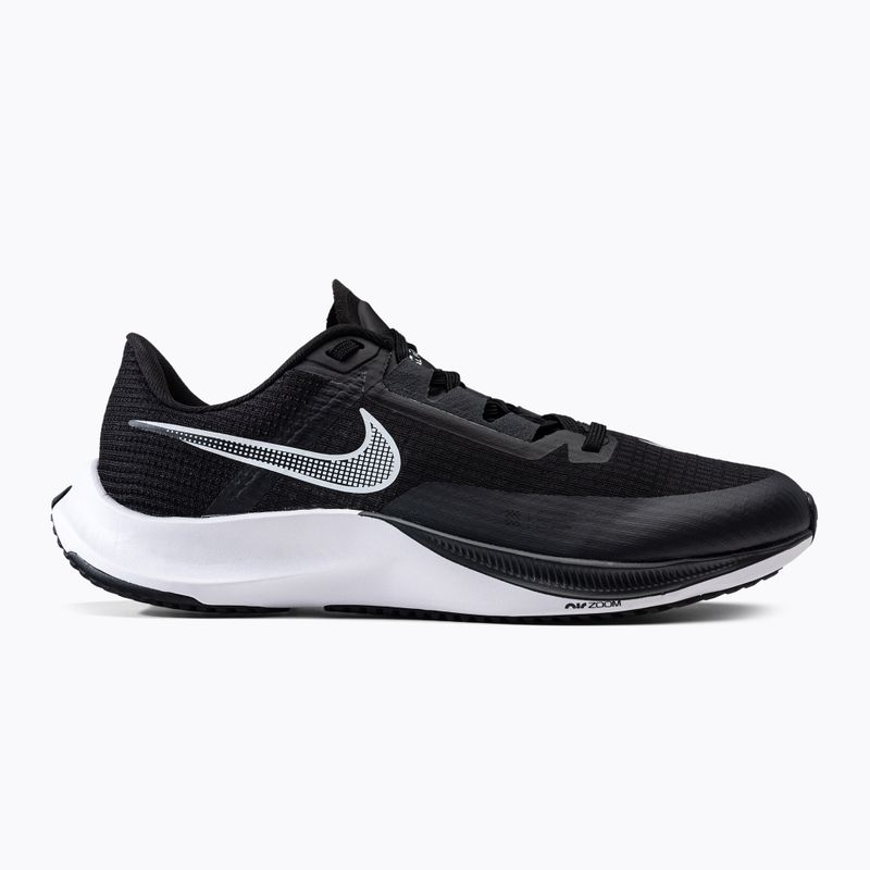 Buty do biegania męskie Nike Air Zoom Rival Fly 3 black/white/anthracite 2