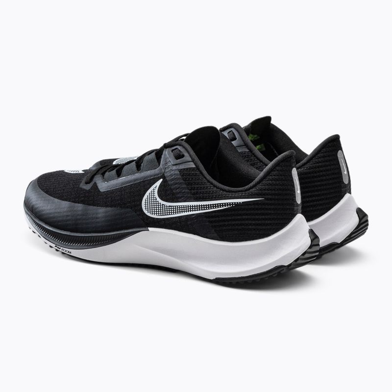 Buty do biegania męskie Nike Air Zoom Rival Fly 3 black/white/anthracite 3