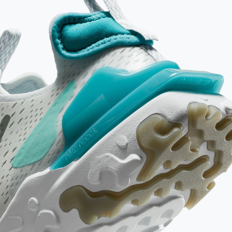 Buty męskie Nike React Vision pure platinum/aquamarine/smoke grey 4