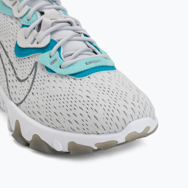 Buty męskie Nike React Vision pure platinum/aquamarine/smoke grey 7
