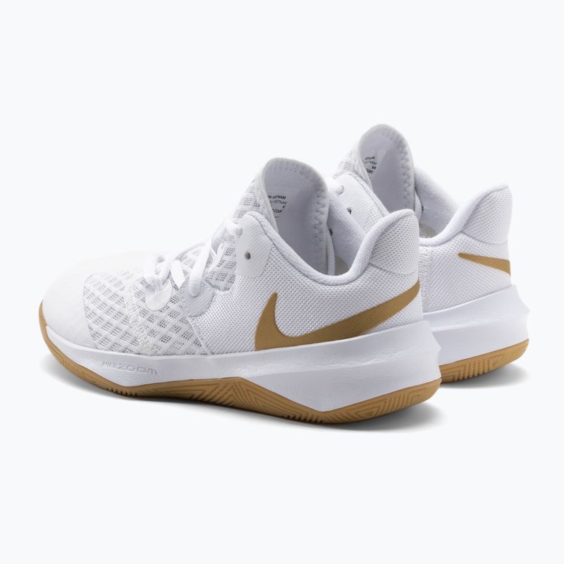 Buty Nike Zoom Hyperspeed Court SE white/gold 3