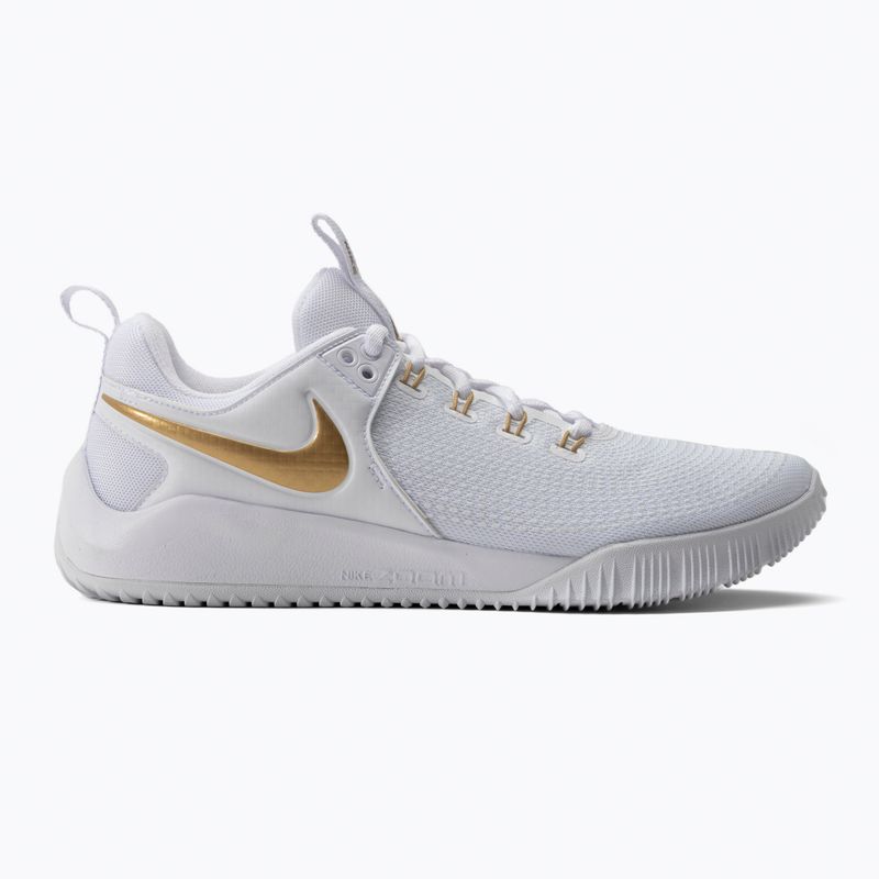 Buty do siatkówki Nike Air Zoom Hyperace 2 LE white/gold 2