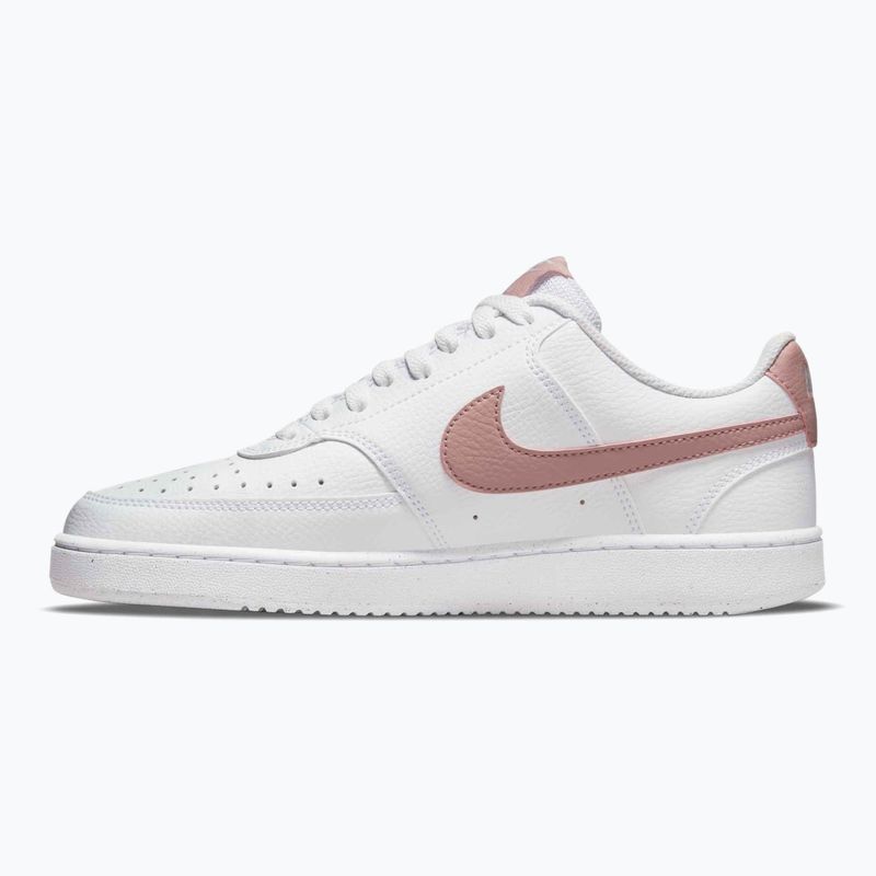 Buty damskie Nike Court Vision Low Next Nature white/pink oxford 2