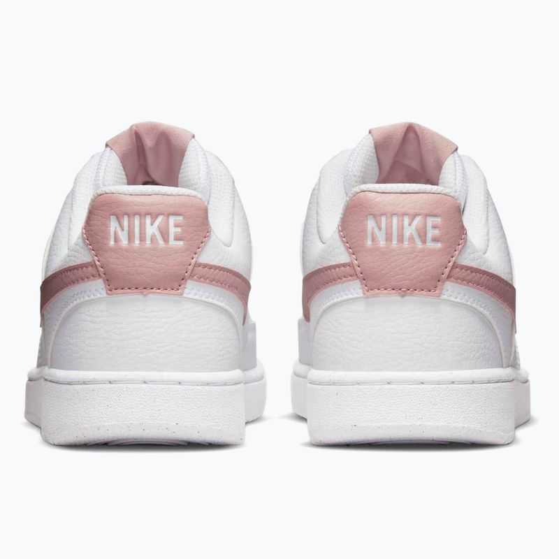Buty damskie Nike Court Vision Low Next Nature white/pink oxford 4