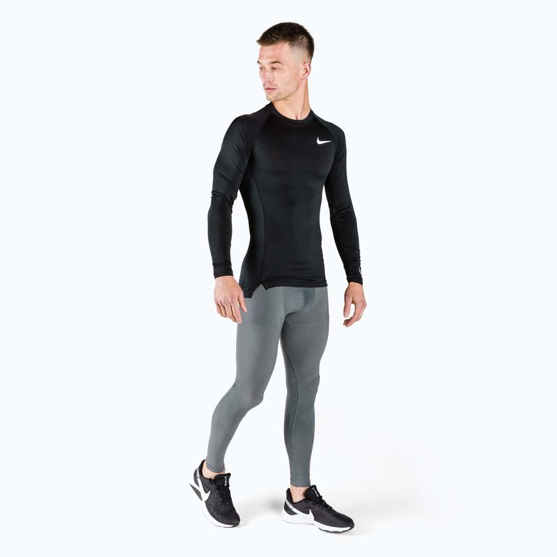 Legginsy męskie Nike Pro Dri-Fit ADV Recovery iron grey/black 2