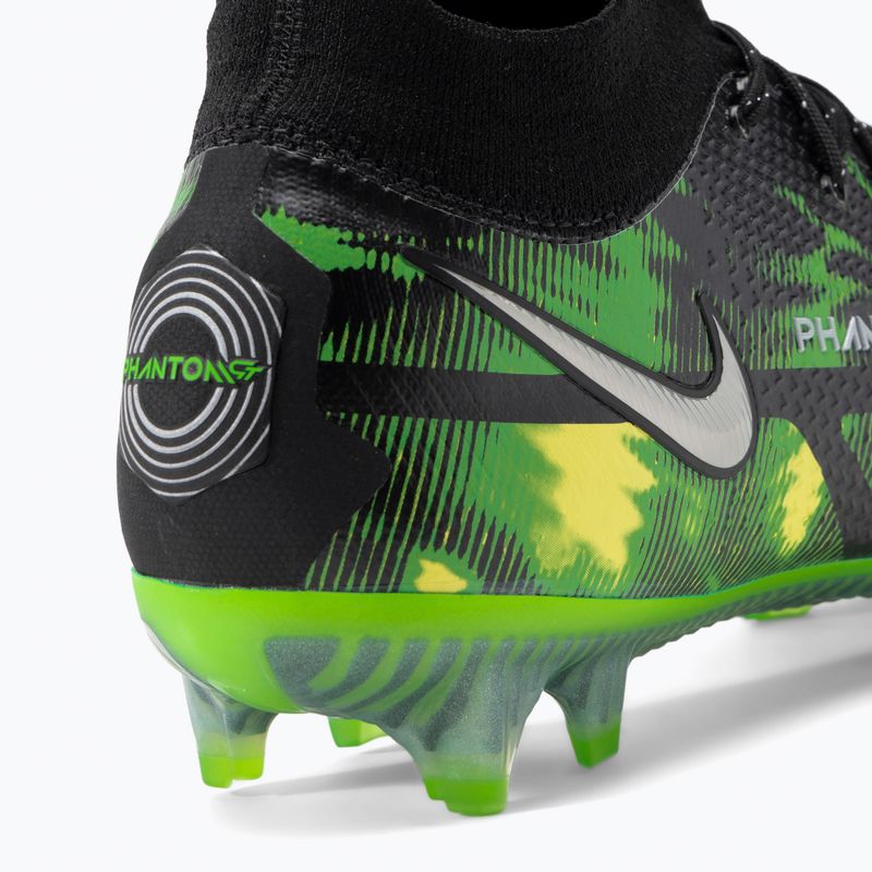 Buty piłkarskie męskie Nike Phantom GT2 Elite DF SW FG black/metalic platinum/green strike 9