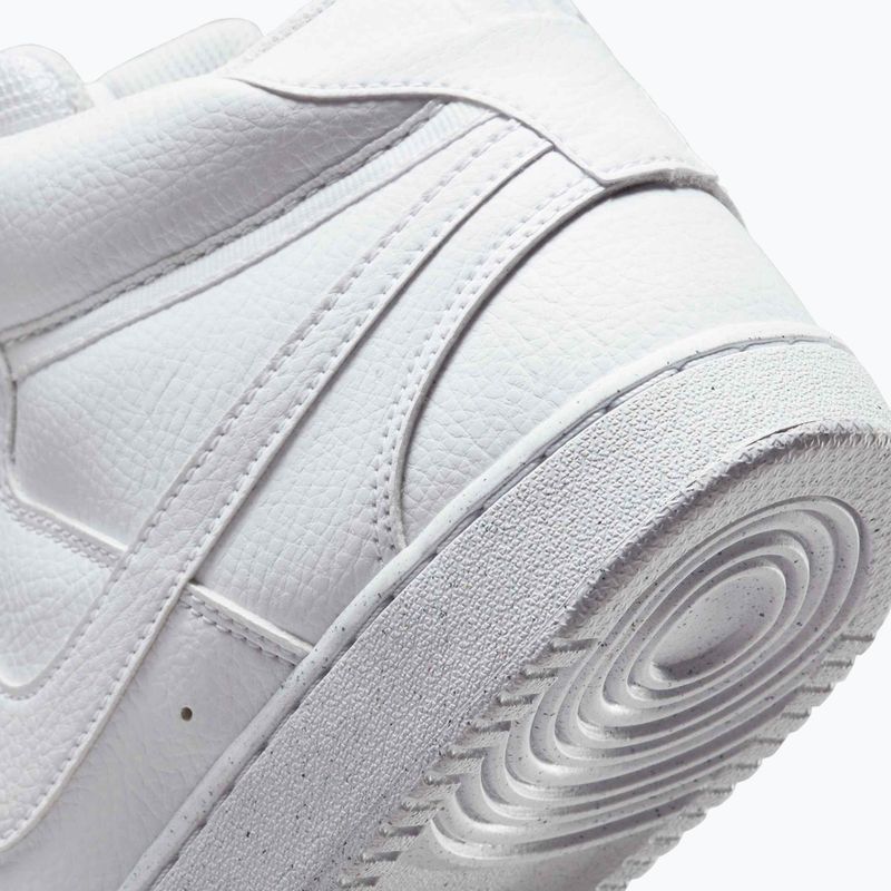 Buty męskie Nike Court Vision Mid Next Nature white/white/white 9