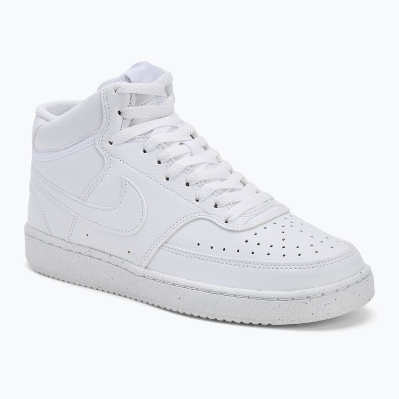 Buty męskie Nike Court Vision Mid Next Nature white/white/white