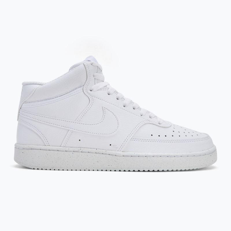 Buty męskie Nike Court Vision Mid Next Nature white/white/white 2
