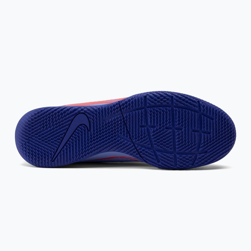 Buty piłkarskie męskie Nike Superfly 8 Club KM IC light thistle/metallic silver 4