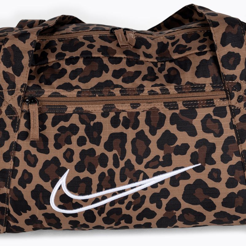 Torba treningowa damska Nike Gym Club 24 l archaeo brown/ black/ white 4