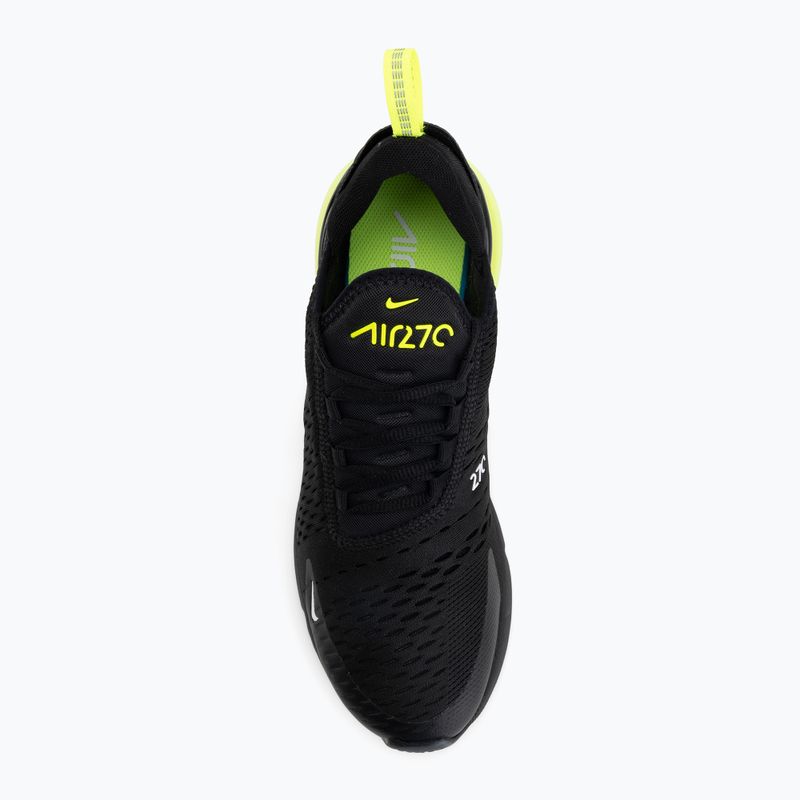 Buty męskie Nike Air Max 270 black/volt/reflect silver/white 5