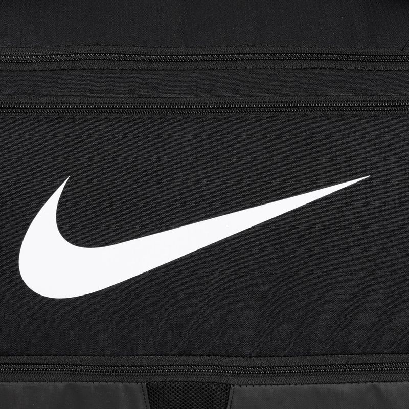 Torba treningowa Nike Brasilia 9.5 60 l black/black/white 5