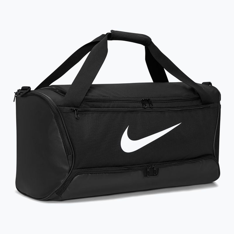 Torba treningowa Nike Brasilia 9.5 60 l black/black/white 10