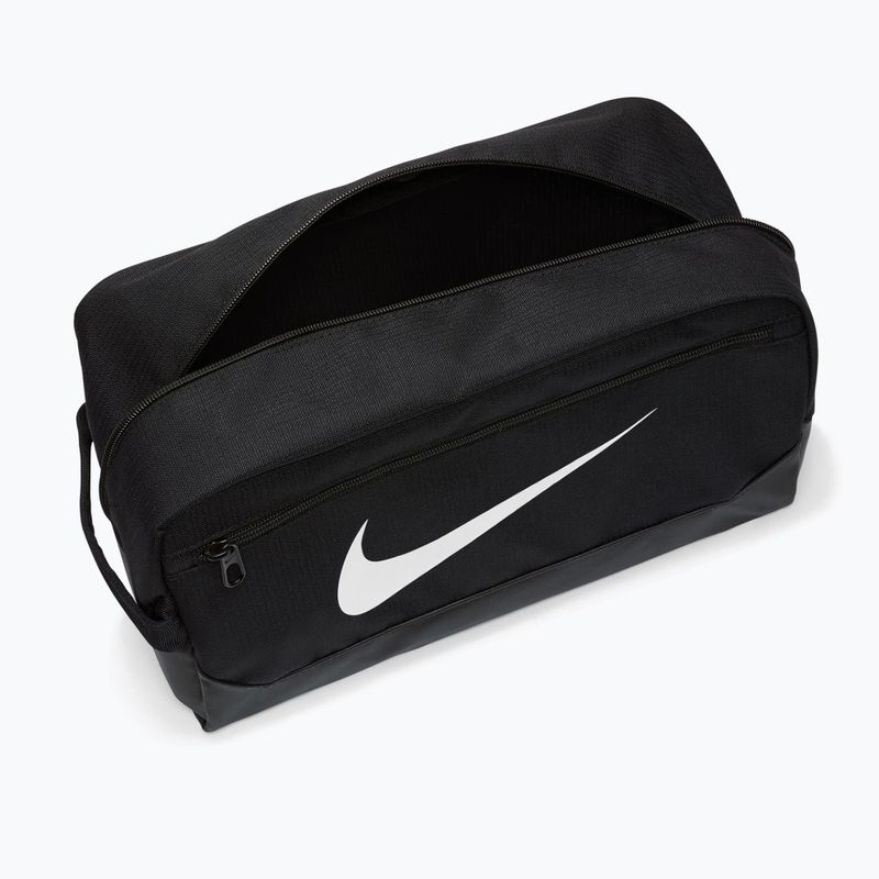 Torba na buty Nike Brasilia 9.5 11 l black/black/white 4