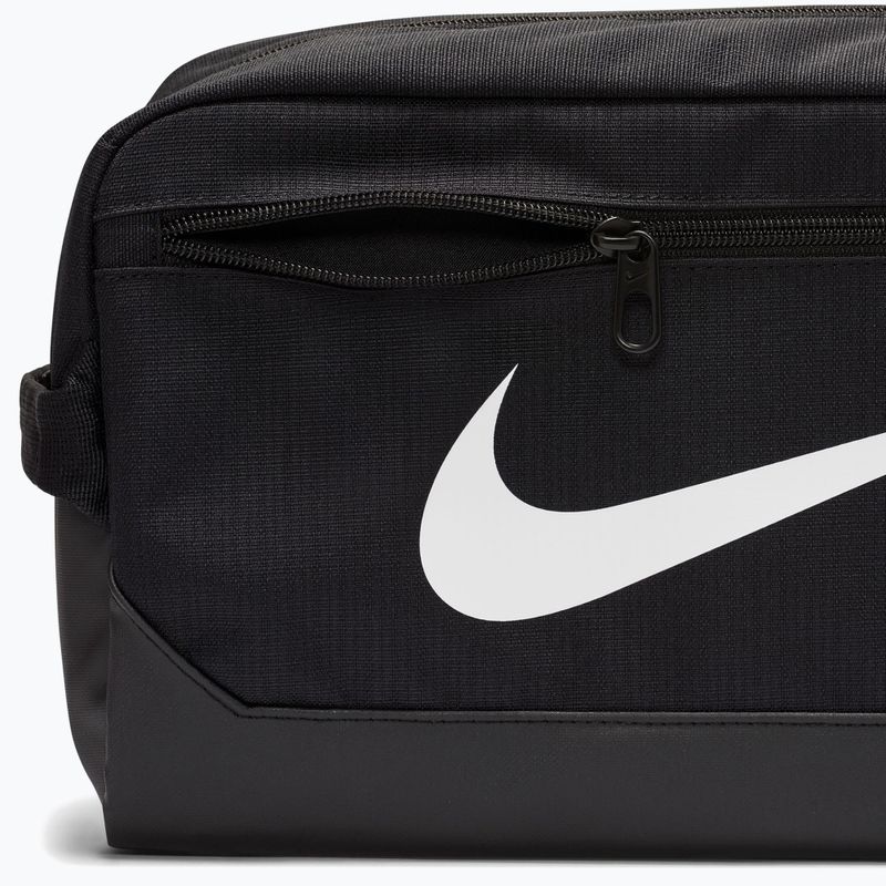 Torba na buty Nike Brasilia 9.5 11 l black/black/white 5