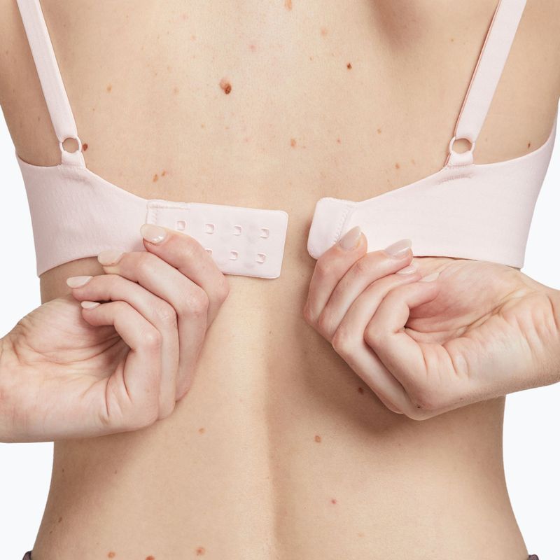 Biustonosz treningowy Nike Alate Minimalist Light-Support light soft pink/stone mauve/pink oxford 7