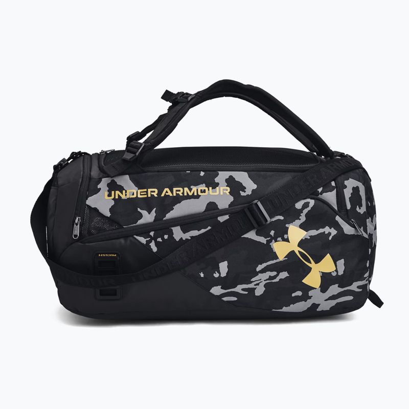 Torba treningowa Under Armour Contain Duo Duffle M 50 l black/black/metallic gold