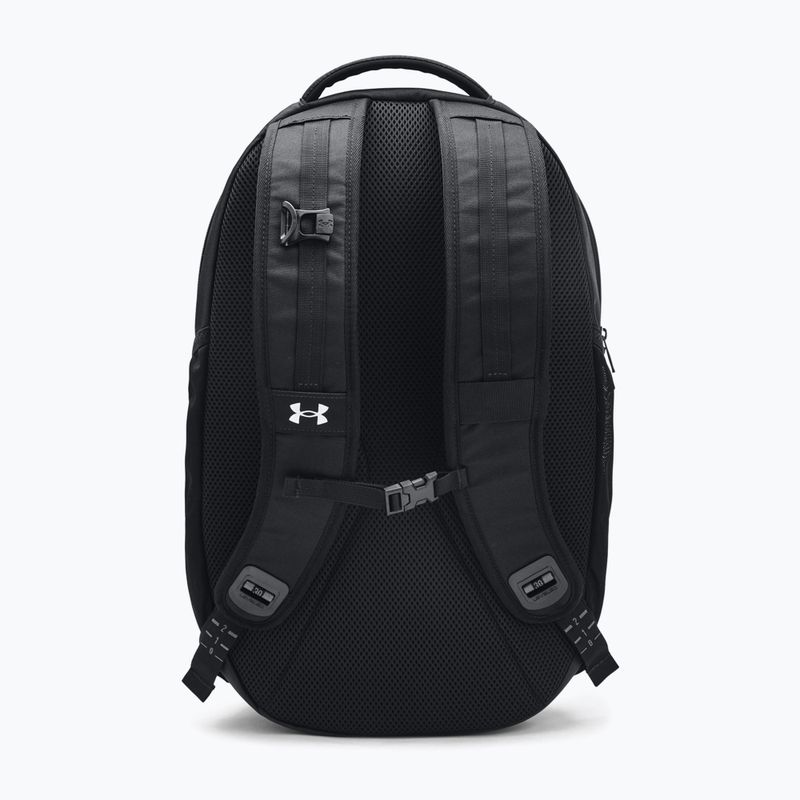 Plecak miejski Under Armour Hustle Pro 31.5 l black/black/metallic silver 2