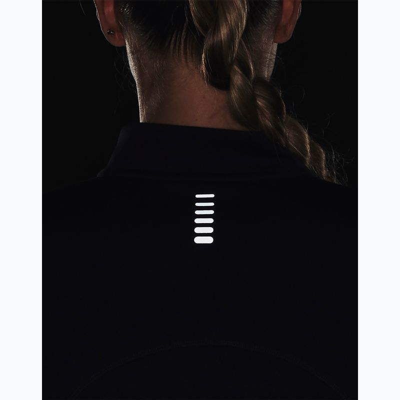 Bluza do biegania damska Under Armour Qualifier Run 2.0 1/2 Zip black/black/reflective 5