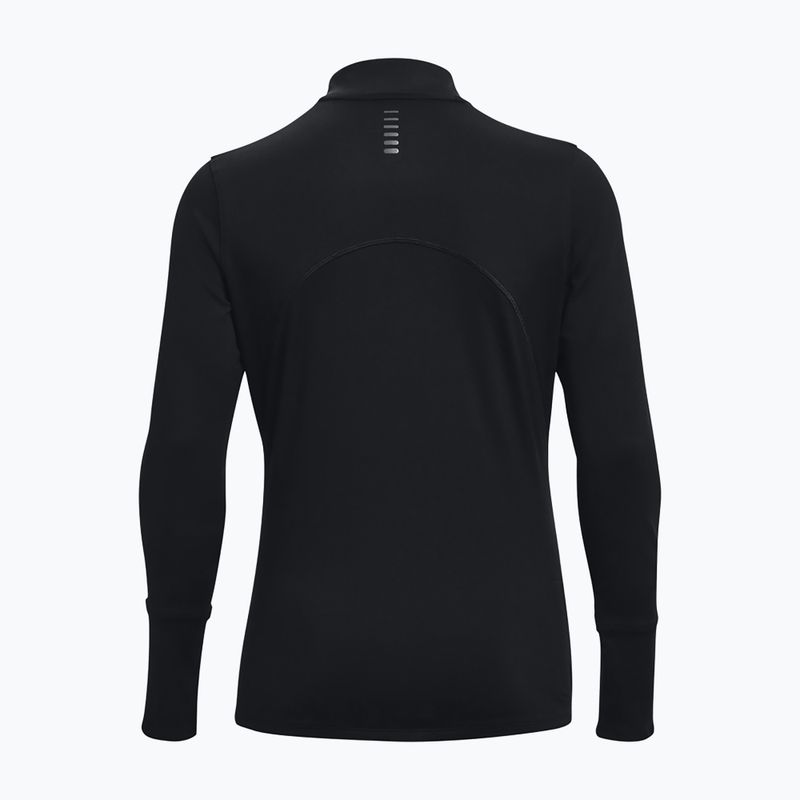 Bluza do biegania damska Under Armour Qualifier Run 2.0 1/2 Zip black/black/reflective 7