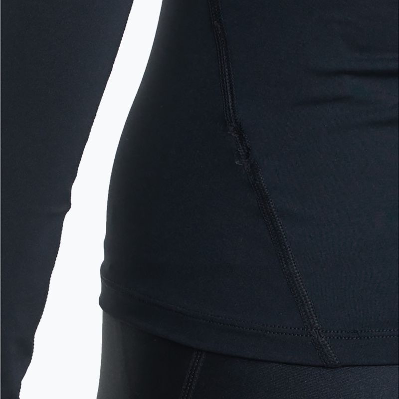 Longsleeve treningowy damski Under Armour HeatGear Compression black/white 5