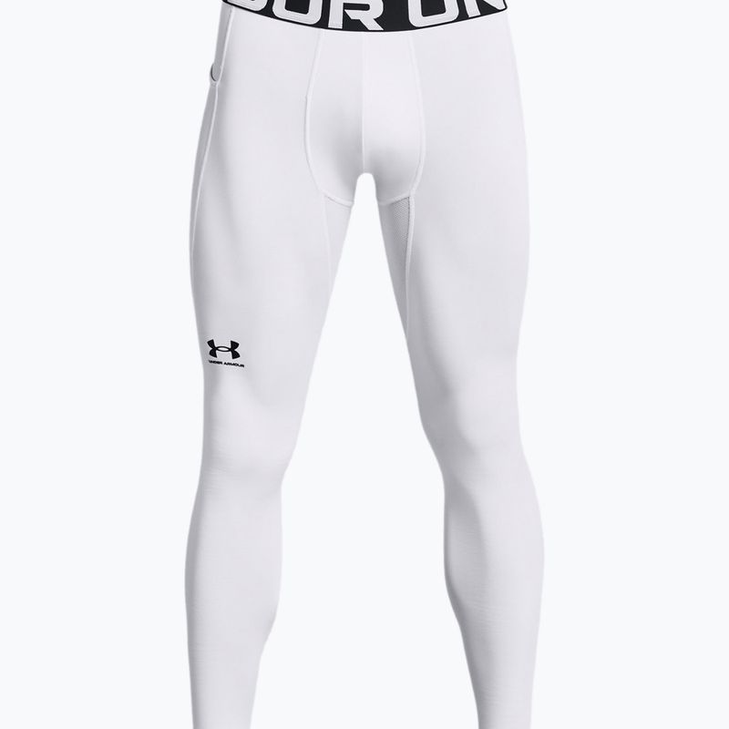 Legginsy męskie Under Armour UA Cg Armour Novelty Compression white/black 4