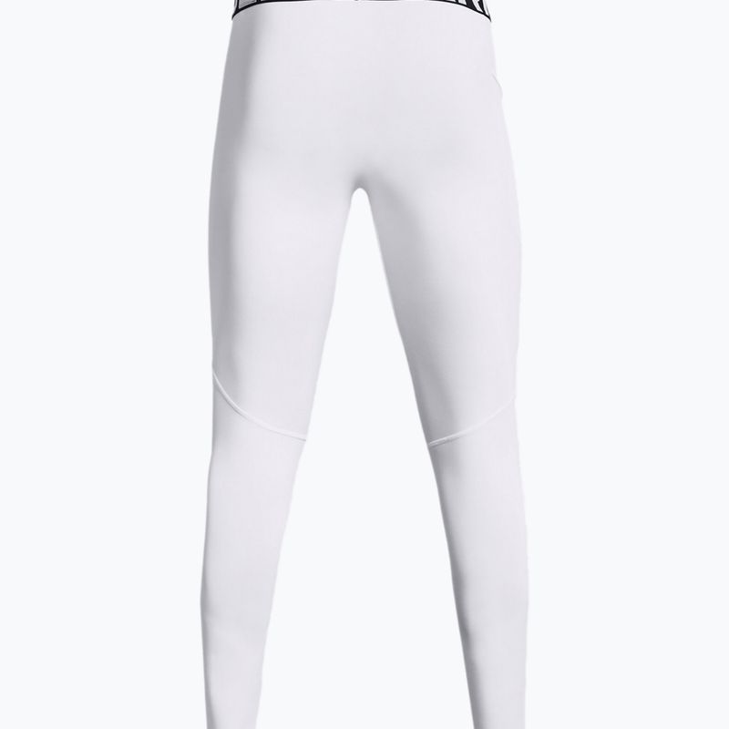 Legginsy męskie Under Armour UA Cg Armour Novelty Compression white/black 5