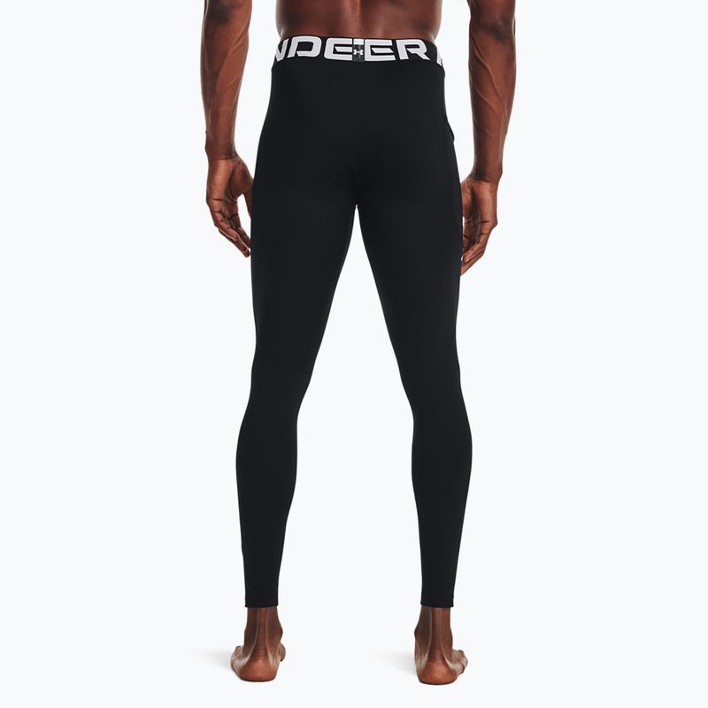 Legginsy męskie Under Armour UA Cg Armour Novelty Compression black/white 3