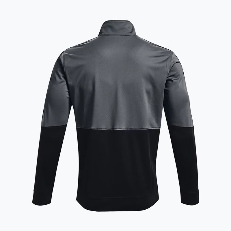Bluza męska Under Armour UA Pique Track pitch gray/white 5