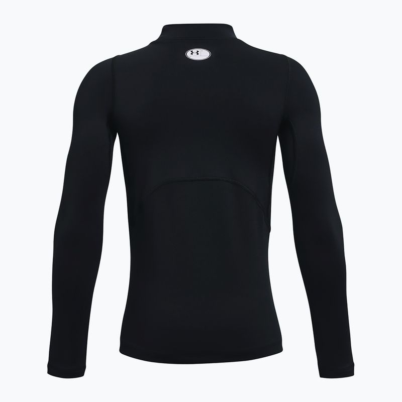 Longsleeve treningowy Under Armour Cg Armour Mock black/white 2