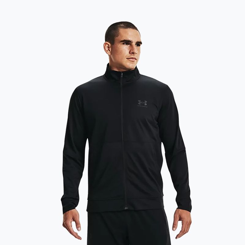 Bluza męska Under Armour UA Pique Track black/black 3