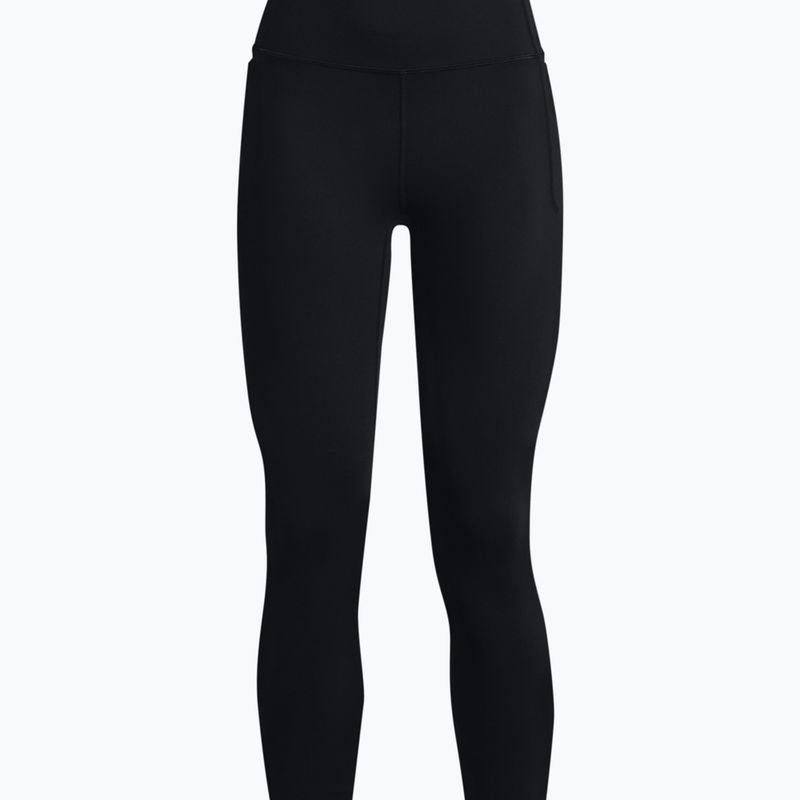 Legginsy treningowe damskie Under Armour Meridian Ankle black/metallic silver 4