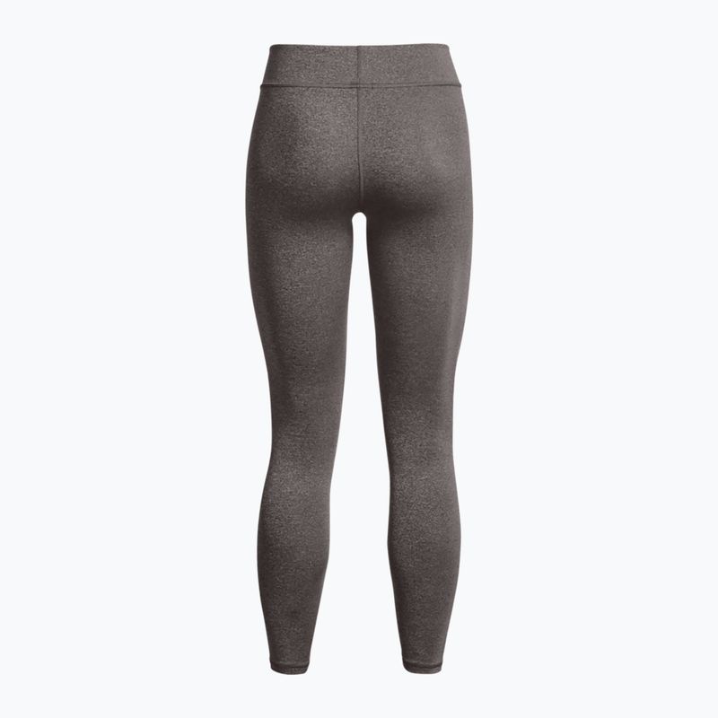 Legginsy treningowe damskie Under Armour ColdGear Authentics charcoal light heather/black 5