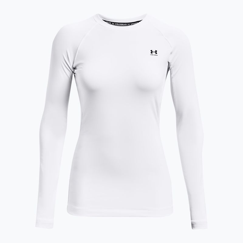 Longsleeve damski Under Armour Authentics CG Crew white/black 4