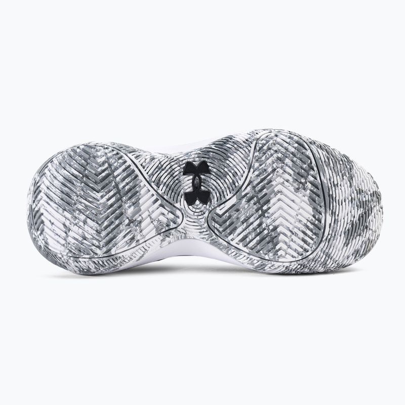 Buty do koszykówki dziecięce Under Armour GS Jet '21 black/white 4