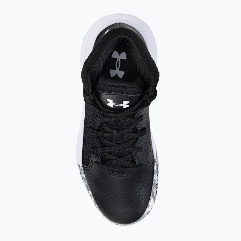 Buty do koszykówki dziecięce Under Armour GS Jet '21 black/white 6