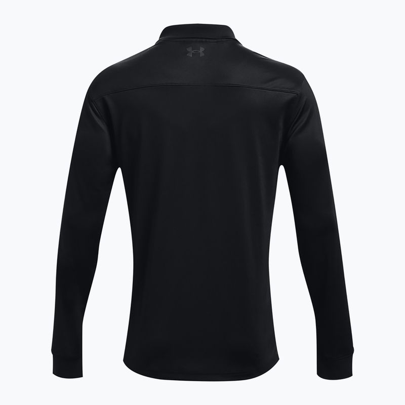 Longsleeve męski Under Armour Tactical Performance Polo 2.0 black/black 6