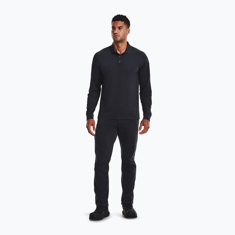Longsleeve męski Under Armour Tactical Performance Polo 2.0 Dark navy blue/Dark navy blue 2