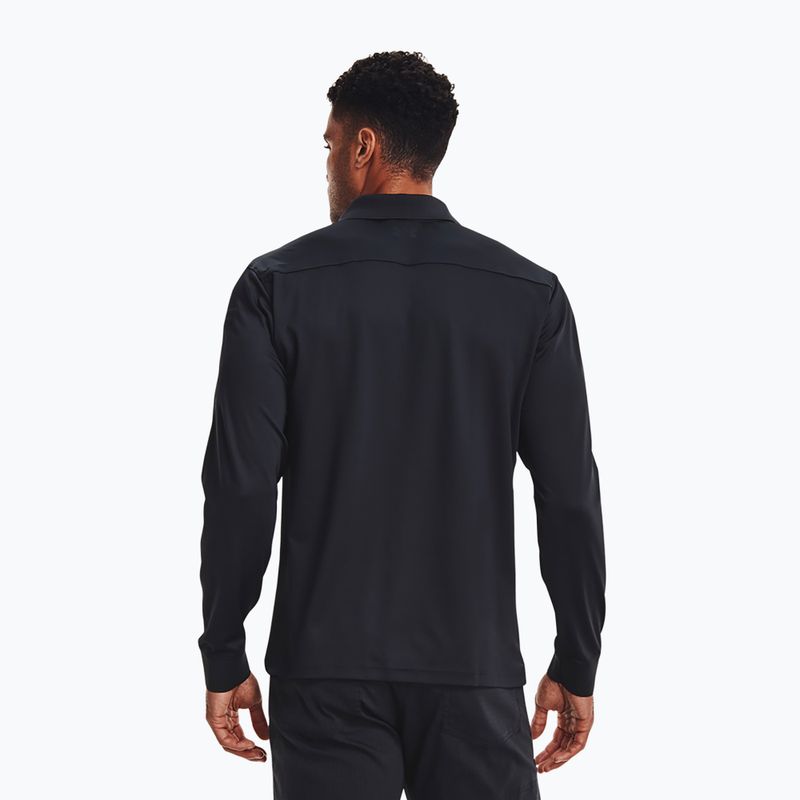 Longsleeve męski Under Armour Tactical Performance Polo 2.0 Dark navy blue/Dark navy blue 3