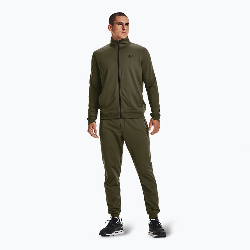 Spodnie męskie Under Armour Sportstyle Tricot Jogger marine od green/black 2
