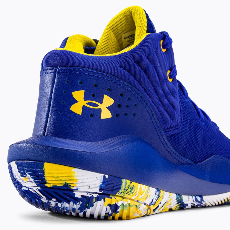 Buty do koszykówki damskie Under Armour GS Jet '21 royal/white 8