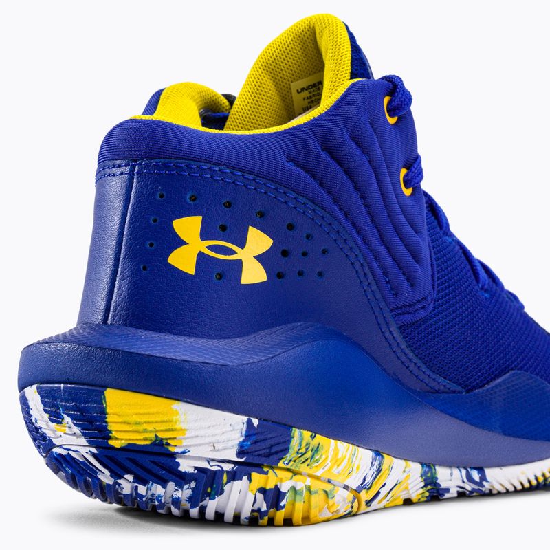 Buty do koszykówki męskie Under Armour GS Jet '21 royal/white 8