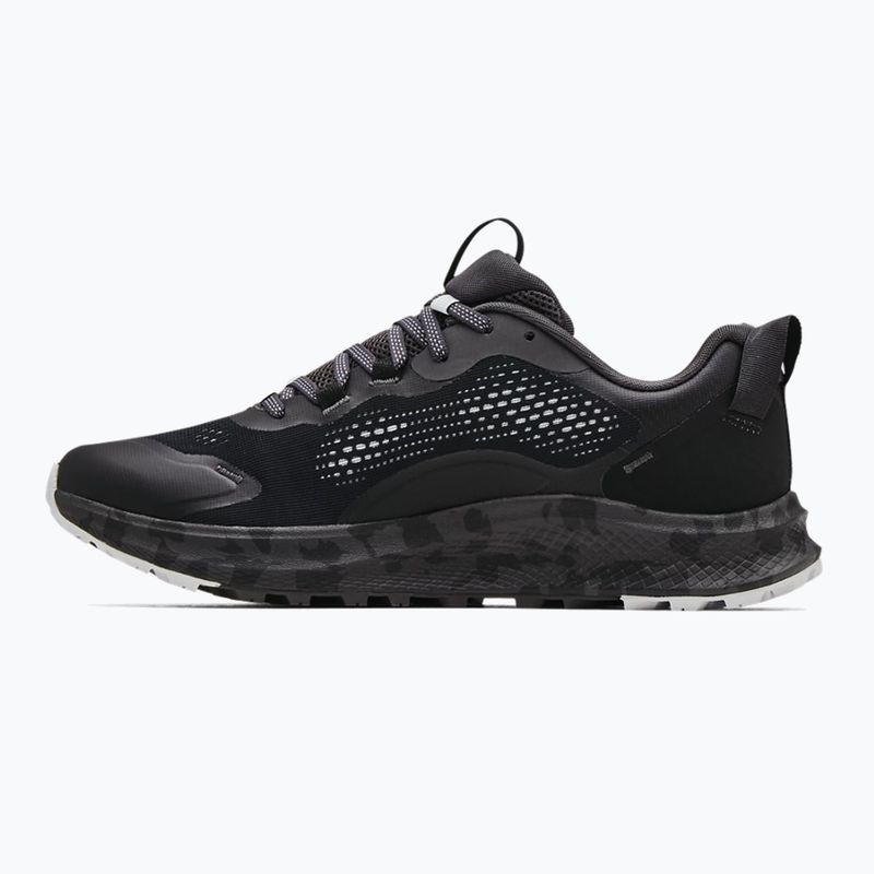 Buty do biegania męskie Under Armour Charged Bandit Trail 2 black/jet gray/jet gray 11