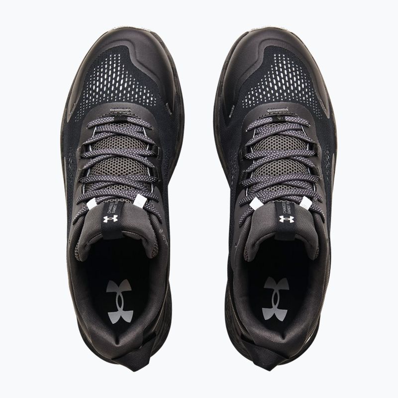 Buty do biegania męskie Under Armour Charged Bandit Trail 2 black/jet gray/jet gray 12