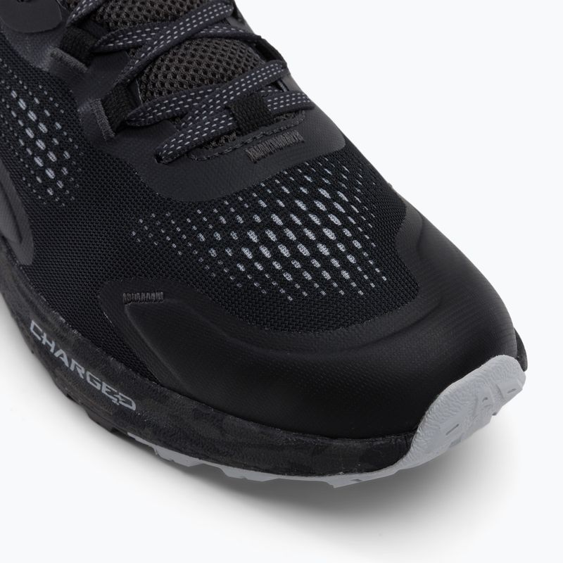 Buty do biegania męskie Under Armour Charged Bandit Trail 2 black/jet gray/jet gray 7