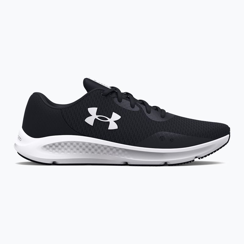 Buty do biegania damskie Under Armour Charged Pursuit 3 black/black/white 8